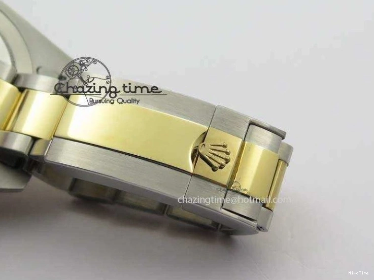 MiroTime 0511 GMT-Master II 116759 SS YG Bp-Maker Blue Red Ruby Crystal Black Dial On SS YG Bracelet A SmoothTexture 3771